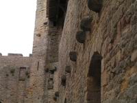 Carcassonne - Chateau comtal - Trace d'etage